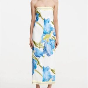 Significant Other 'Tess' Midi Dress in Iris Bouquet (NWT)